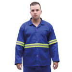 JALECO ABERTO COM FAIXA REFLETIVA - Imagem 3